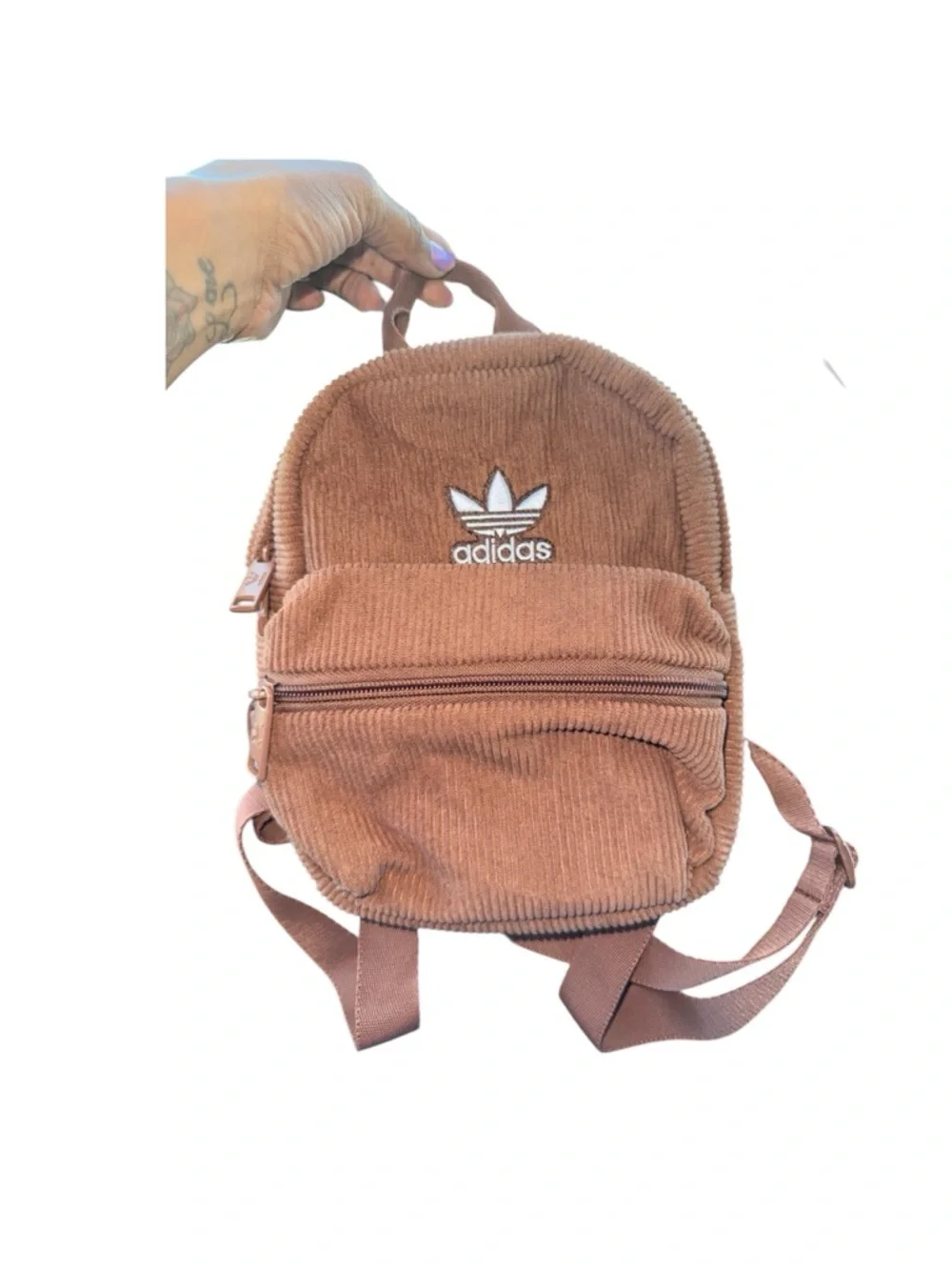 AdidasCorduroy Mini Backpack - Picture 2 of 5